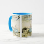 Mug Petite Miss Muffet Vintage par Arthur Rackham (Devant gauche)