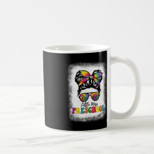 Mug Petite Mlle maternelle Tie Dye Messy Bun Girl Scho