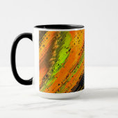 Mug Petite mosaïque jaunâtre et style déformé (Gauche)