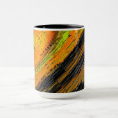 Mug Petite mosaïque jaunâtre et style déformé (Centre)