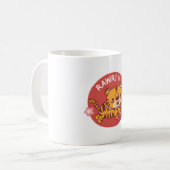 Mug Petite Rawr Tiger Fleurs Sakura (Devant gauche)