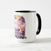 MUG PETITE REINE GECKO. (Devant droit)