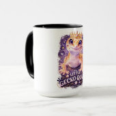 MUG PETITE REINE GECKO. (Devant gauche)