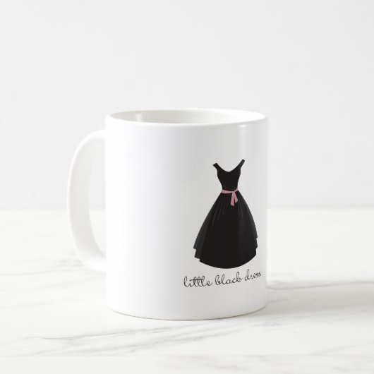 Mug Petite robe noire (Devant gauche)