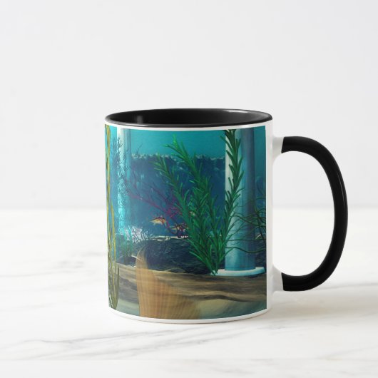 Mug Petite Sirène avec Fleur d'Anémone (Droite)