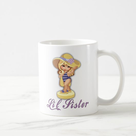 Mug Petite soeur de la plage (Droite)