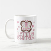 Mug Petite soeur de papillon rose (Gauche)