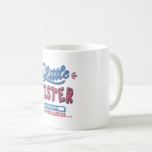 Mug Petite soeur en cours (Devant droit)