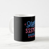Mug Petite sœur en route (Devant gauche)