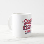 Mug Petite sœur en route (Devant gauche)