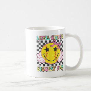 Mug Petite soeur plus grande fan rétro softll sœur fil