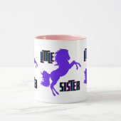 Mug Petite soeur Pony pourpre (Centre)