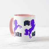 Mug Petite soeur Pony pourpre (Devant gauche)