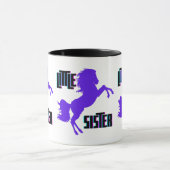 Mug Petite soeur Pony pourpre (Centre)