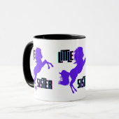 Mug Petite soeur Pony pourpre (Devant gauche)