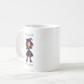 Mug Petite Sorcière Fille de Sortilèges et Étincelles (Devant gauche)