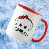 Mug Petite souris personnalisable Magie d'hiver
