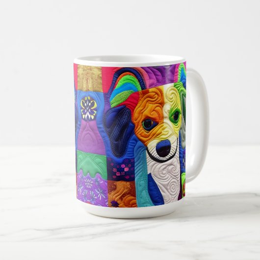 Mug Petite surface Beagle comme design (Devant droit)