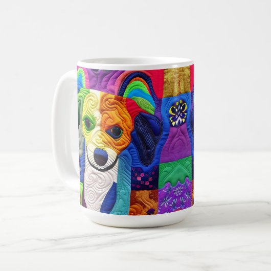Mug Petite surface Beagle comme design (Devant gauche)
