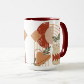 Mug Petite tache de café Plante (Devant droit)