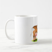 Mug Petite vache Jersey mangeant de la marguerite (Gauche)