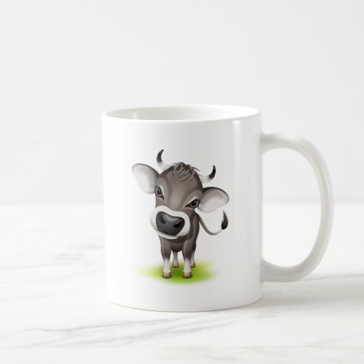 Mug Petite vache suisse (Droite)