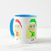 Mug Petites aides Santas (Devant gauche)