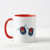 Mug Petites chaussures à ailes (Gauche)