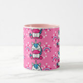 Mug Petites Filles Pink Unicorn Pony (Centre)