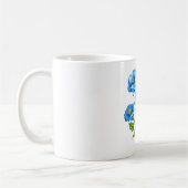 Mug Petites Fleurs Bleues (Gauche)