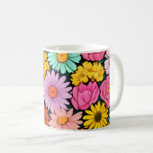 Mug Petites fleurs mignonnes (Devant droit)
