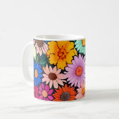 Mug Petites fleurs mignonnes (Devant gauche)