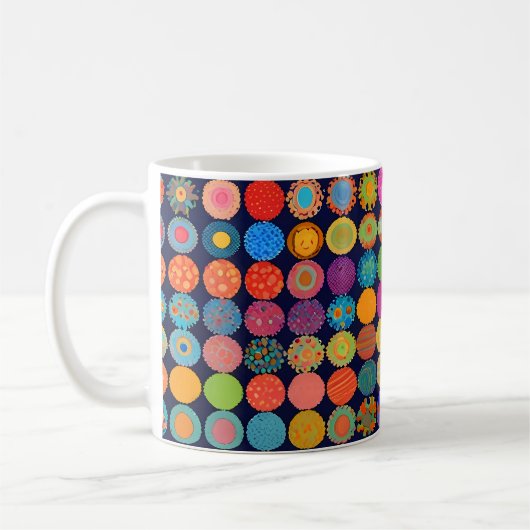 Mug Petites fleurs mignonnes (Gauche)