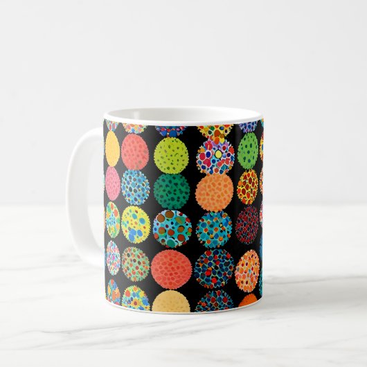 Mug Petites fleurs mignonnes (Devant gauche)