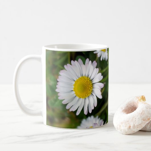 Mug Petites marguerites (Avec donut)