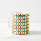 Mug Petites rectangles asymétriques (Devant gauche)