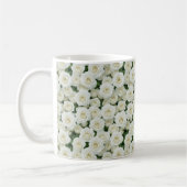 Mug Petites roses blanches (Gauche)