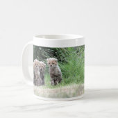 Mug Petits animaux de guépard (Devant gauche)