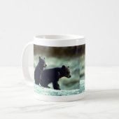 Mug Petits animaux d'ours noir (Devant gauche)