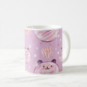 Mug Petits beignets de Panda - Esthétique Pastel (Devant droit)