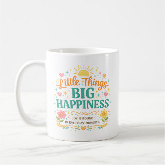 Mug Petits Bonheurs Colorés Inspirants