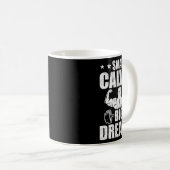 Mug Petits Calves Gros Rêves Bodybuilding Poids (Devant droit)