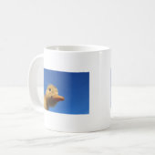 Mug petits canards devant le ciel bleu (Devant gauche)