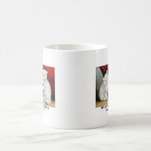 Mug Petits chatons blancs jouant des dominos (Centre)