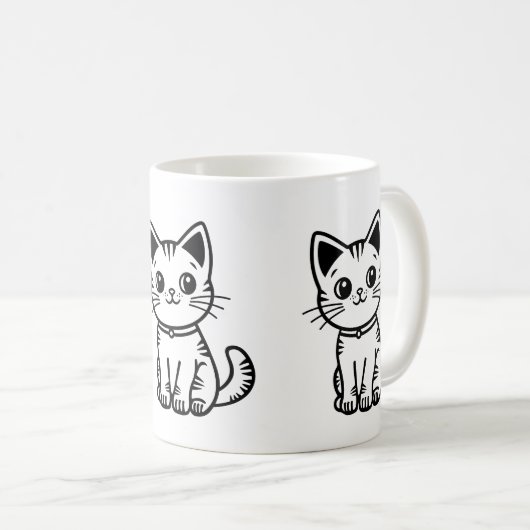 Mug Petits chats (Devant droit)