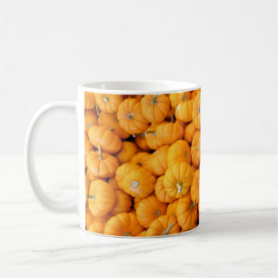 Mug Petits Citrouilles de récolte de automne orange