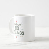 Mug Petits Discours Grands Sentiments Vie de Conseille (Devant gauche)