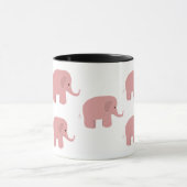 Mug Petits éléphants roses (Centre)