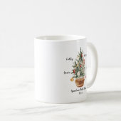 Mug Petits-enfants de famille personnalisés Arbre de N (Devant droit)