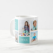 Mug Petits-enfants Oma Cute Photo Collage (Devant gauche)